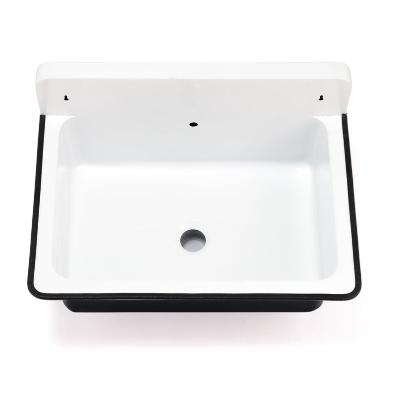Nantucket Sinks NS-ACBS20OF 20" Wallmount Bucket Sink (image 2)