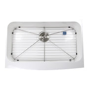 Nantucket Sinks NS-GSEZA32S Retrofit Glacierstone Single Bowl EZApron Kitchen Sink (image 2)