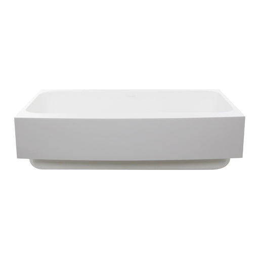 Nantucket Sinks NS-GSEZA32S Retrofit Glacierstone Single Bowl EZApron Kitchen Sink