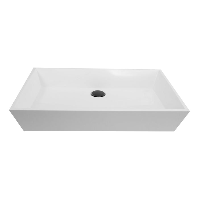 Nantucket Sinks NS-GSTR24 Rectangle Glacierstone Sink