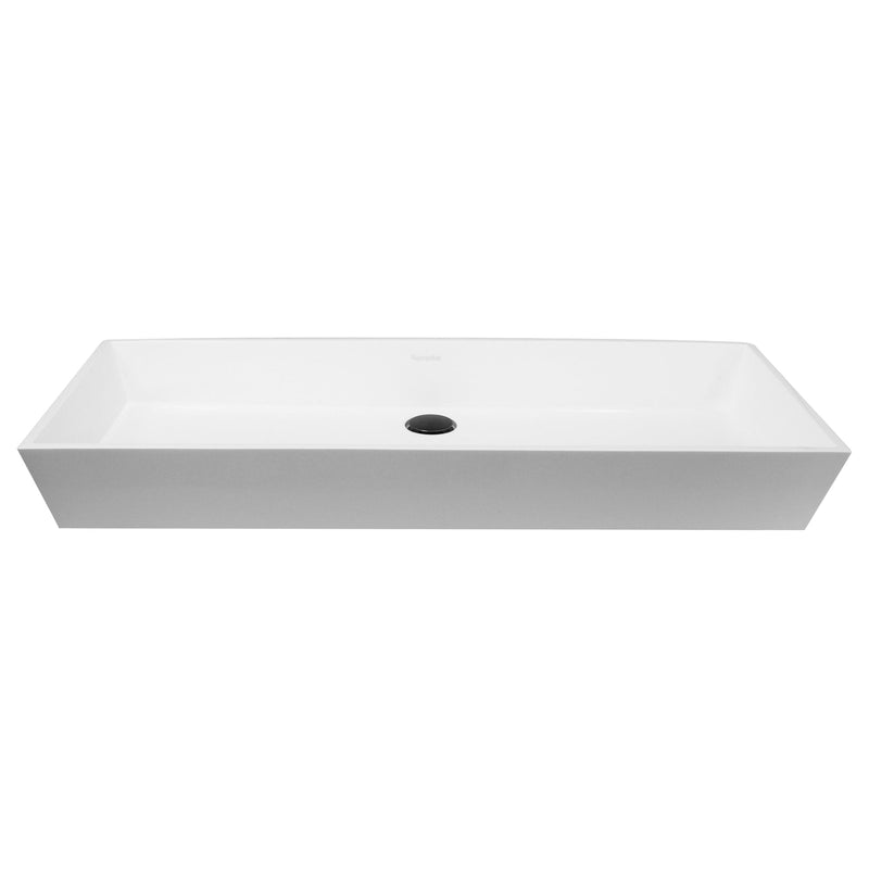 Nantucket Sinks NS-GSTR36 Rectangle Glacierstone Sink (image 2)