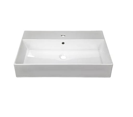 Nantucket Sinks NS-NPCS28W 28 inch fireclay wallmount/console mount bathroom sink