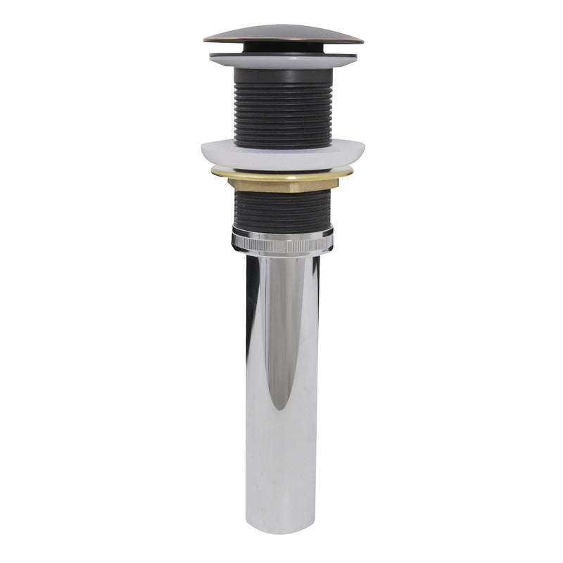 Nantucket Sinks NS-UD-BRORB Brushed Finish Oil Rubbed Bronze Umbrella Drain (image 3)