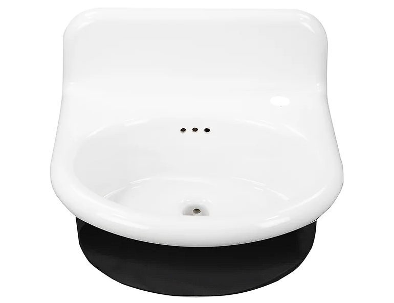 Nantucket Sinks NS-VC20RD1 Fireclay 30's style sink with rounded front - Parent