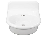 Nantucket Sinks NS-VC20RD1 Fireclay 30's style sink with rounded front (image 3)