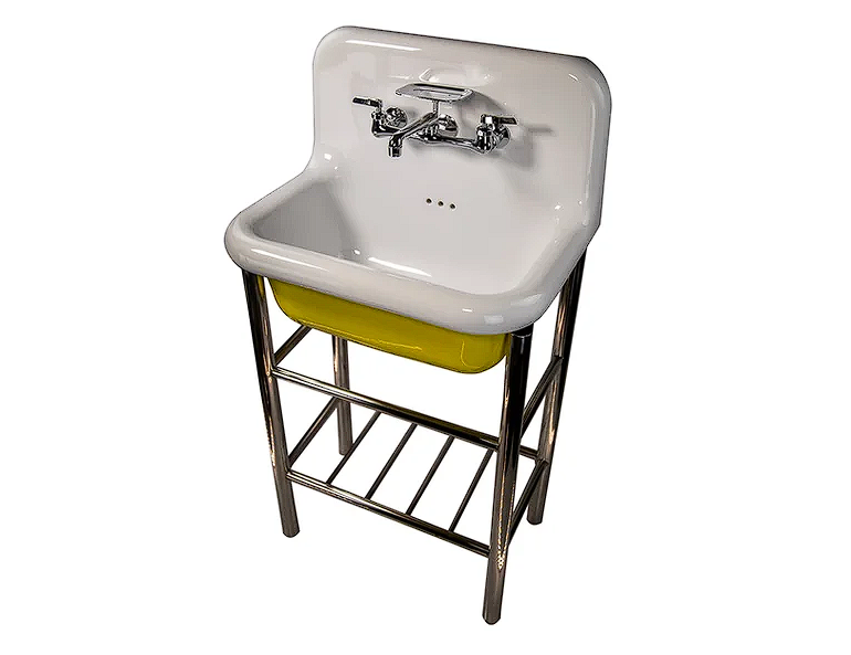 Nantucket Sinks NS-VC24 Fireclay utility sink