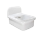 Nantucket Sinks NS-VCDM14-WW 14-inch fireclay wallmount bath sink
