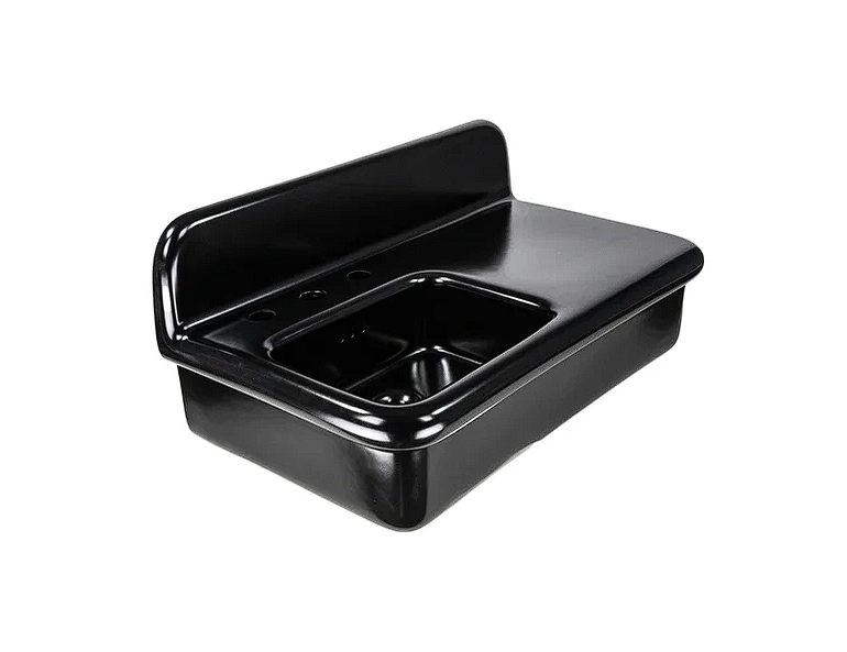 Nantucket Sinks NS-VCDM31L Fireclay 30's style sink with integral ledge (image 2)