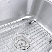Nantucket Sinks NS09i-16 Small Rectangle Single Bowl Undermount Kitchen Sink, 16 Gauge (image 2)