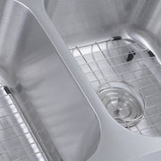 Nantucket Sinks NS10i-16 32.5" Double Bowl Equal Undermount Stainless Steel Kitchen Sink, 16 Gauge (image 3)