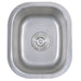 Nantucket Sinks NS1512 Rectangle Undermount Bar/Prep Sink, 18 Gauge