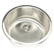 Nantucket Sinks NS37 Round Undermount Bar/Prep Sink, 18 Gauge (image 3)