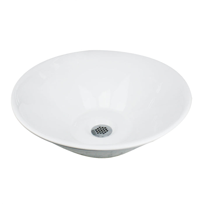 Nantucket Sinks NSV222 Round Low-Profile Vessel Sink