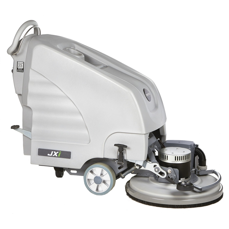 Onyx 21 JXi Battery Powered Burnisher angled view left side.