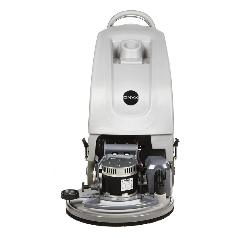 Onyx 21 JXi Battery Powered Burnisher front view.