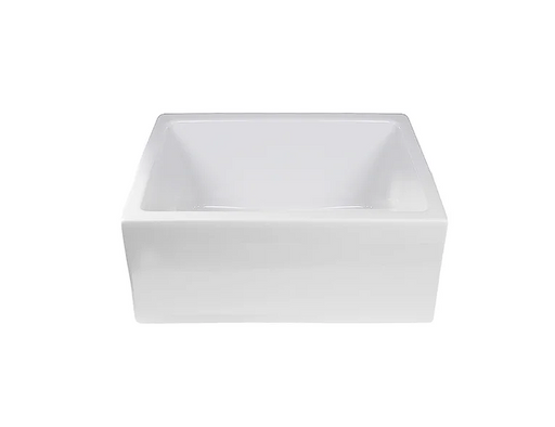 Nantucket sinks ORLEANS-24 24-inch fireclay farmhouse sink