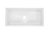 Nantucket sinks ORLEANS-36 Fireclay 36-inch reversible fireclay farmhouse sink