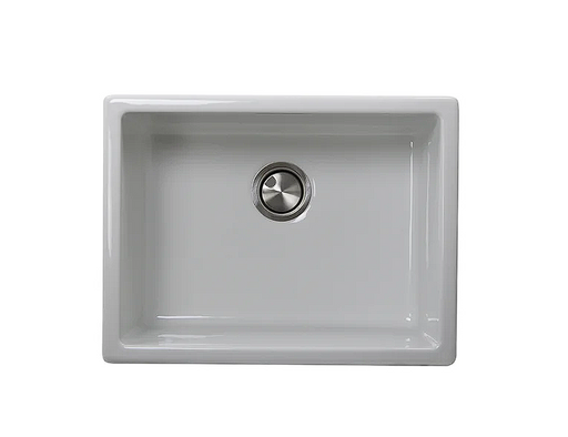 Nantucket sinks ORLEANS2418 Fireclay 24-inch fireclay undermount / topmount sink