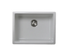 Nantucket sinks ORLEANS2418 Fireclay 24-inch fireclay undermount / topmount sink