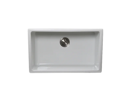 Nantucket sinks ORLEANS3018 Fireclay 30-inch fireclay undermount / topmount sink