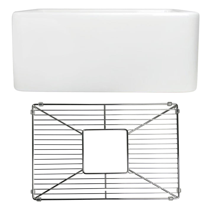 Nantucket Sinks P-FCS23 23.25" Farmhouse Kitchen Sink