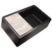 Nantucket Sinks PR-FH3320 33 inch prep station reversible granite composite sink - Parent