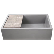 Nantucket Sinks PR-FH3320 33" prep station reversible granite composite sink (image 2)