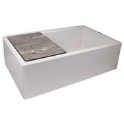 Nantucket Sinks PR-FH3320 33" prep station reversible granite composite sink (image 3)