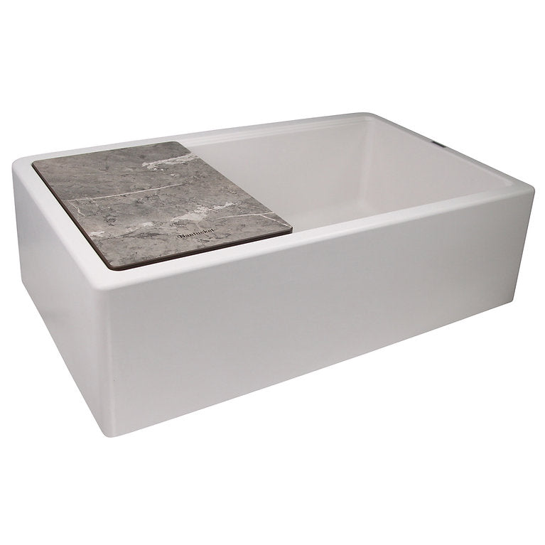 Nantucket Sinks PR-FH3320 33" prep station reversible granite composite sink (image 3)