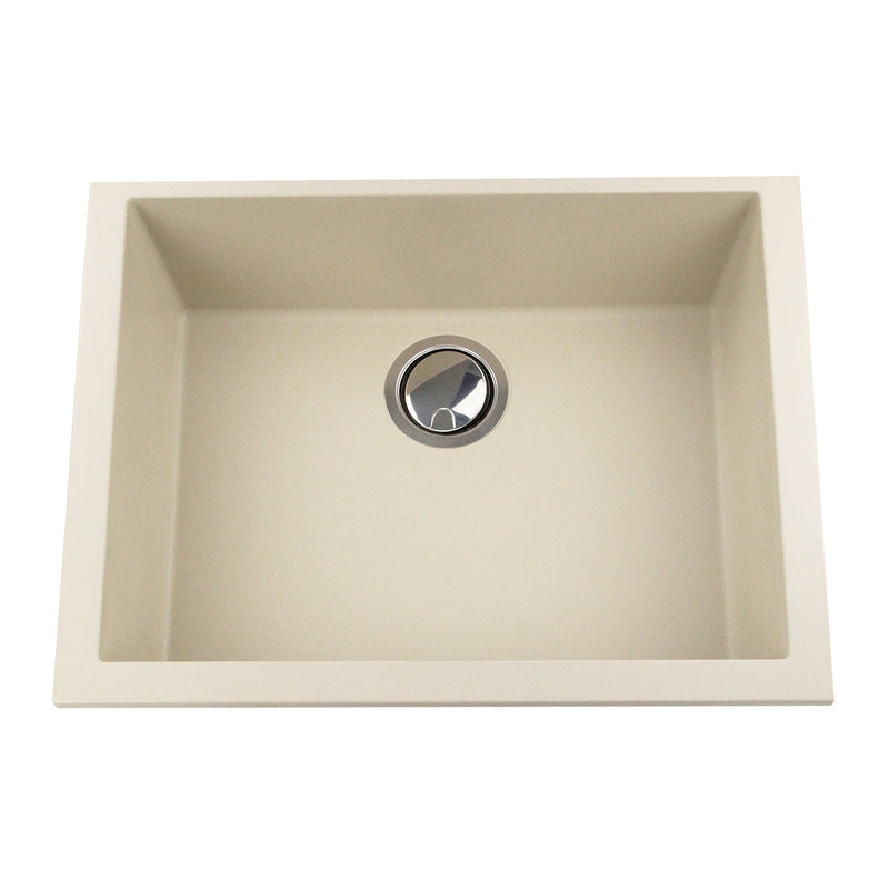 Nantucket Sinks Small Single Bowl Undermount Granite Composite (image 3)