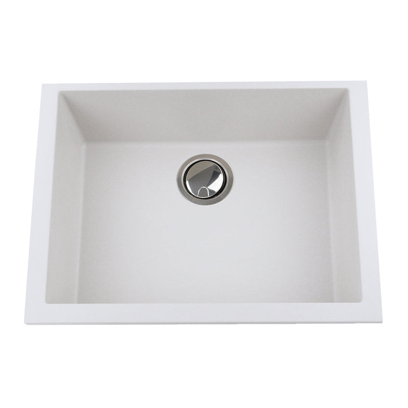 Nantucket Sinks Small Single Bowl Undermount Granite Composite (image 5)