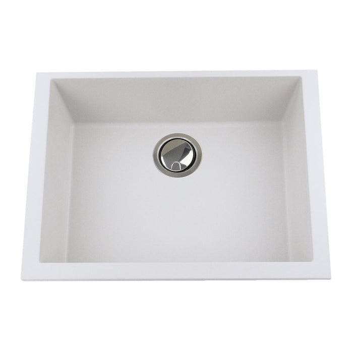 Nantucket Sinks Small Single Bowl Undermount Granite Composite