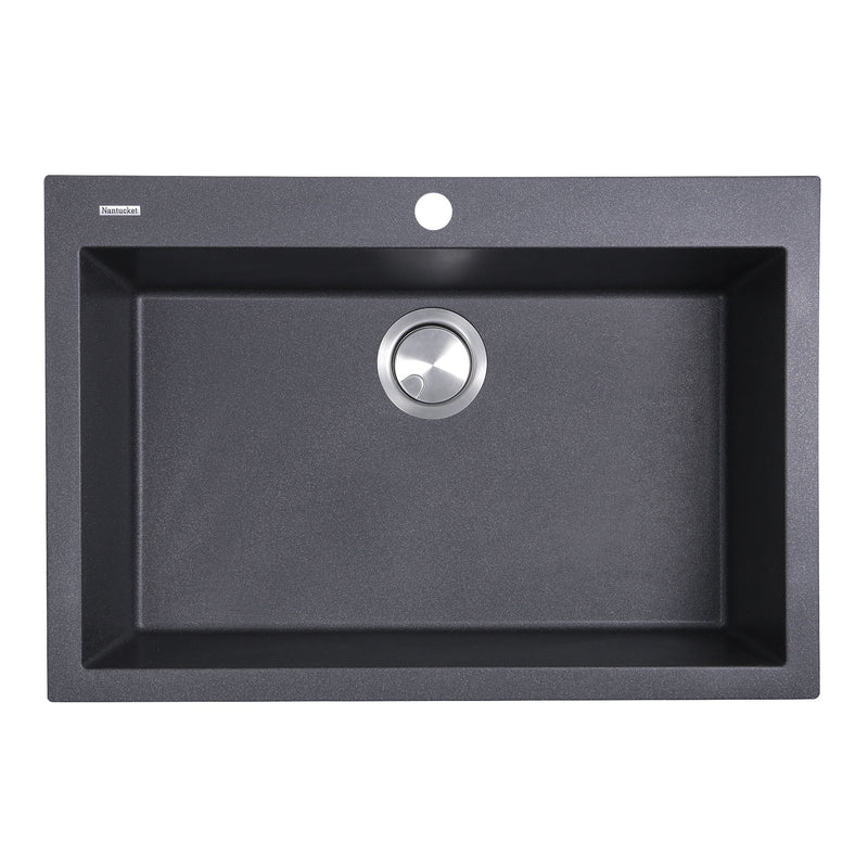 Nantucket Sinks PR2720-DM Single Bowl Dual-mount Kitchen Sink - Parent