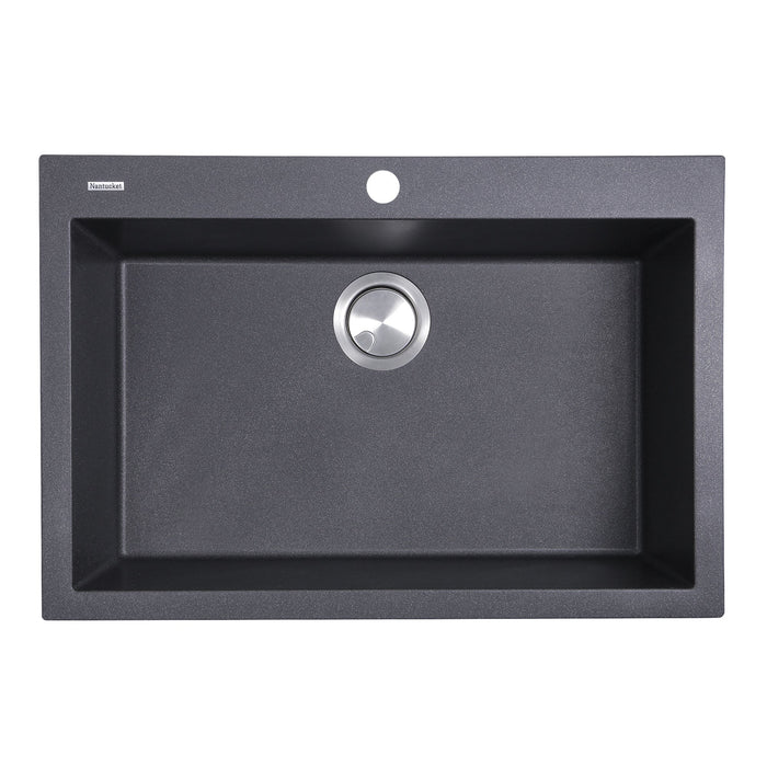 Nantucket Sinks PR2720-DM Single Bowl Dual-mount Kitchen Sink - Parent