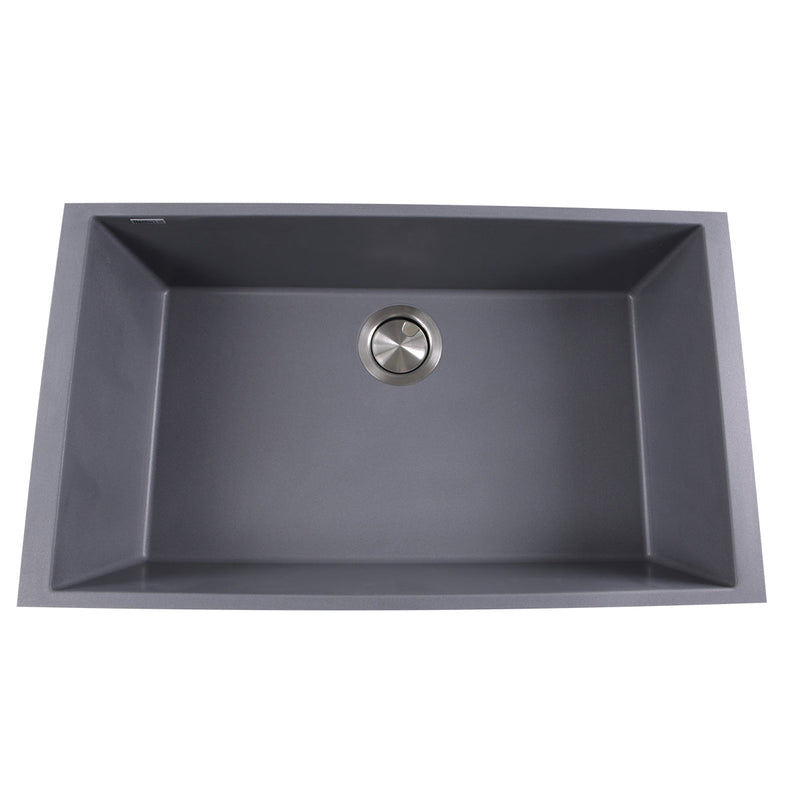 Nantucket Sinks Large Single Bowl Undermount Granite Composite (image 6)