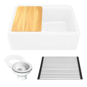 Nantucket Sinks PR3020-APS 30" Reversible Workstation Apron Sink with Accessory Pack (image 6)