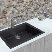Nantucket Sinks PR3020-DM Large Single Bowl Dual-mount Granite Composite (image 5)