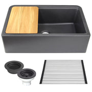 Nantucket Sinks PR3320-APS 33-inch Reversible Workstation Apron Sink with Accessory Pack - Parent