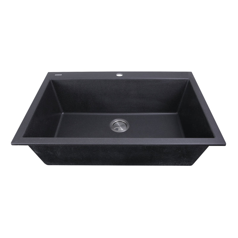 Nantucket Sinks PR3322-DM 33" Dual-mount Granite Composite Sink (image 5)