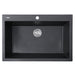 Nantucket Sinks PR3322-DM 33-inch Dual-mount Granite Composite Sink - Parent
