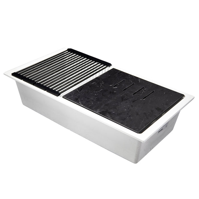 Nantucket Sinks PR3419 Undermount Workstation