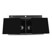 Nantucket Sinks Large Double Bowl Prep Station Toprmount Granite Composite - Parent