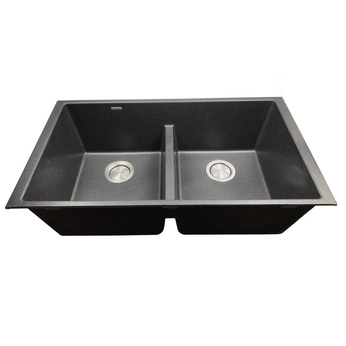 Nantucket Sinks PR5050 Low Divide 50/50 Double Bowl Undermount