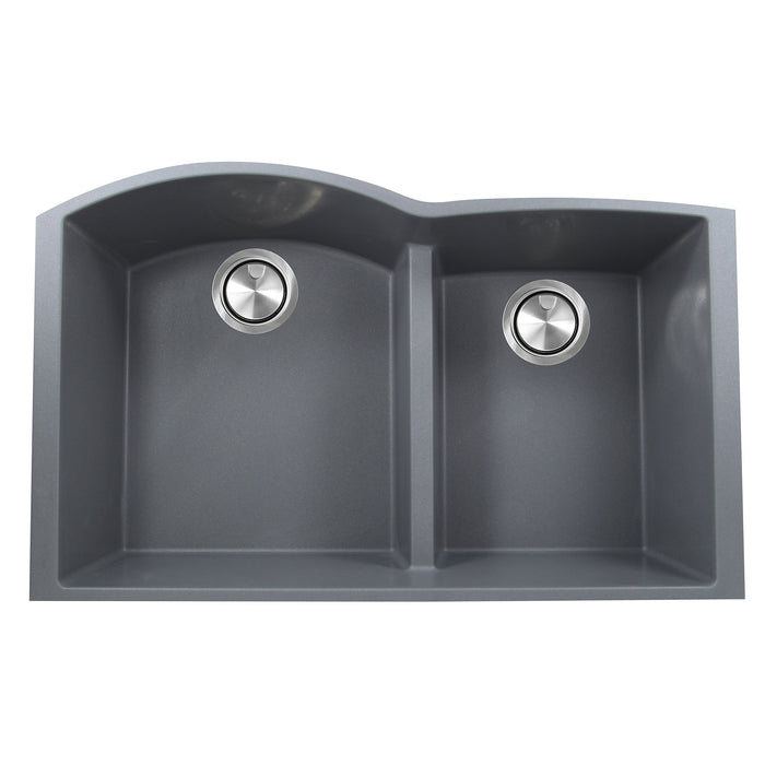 Nantucket Sinks PR6040 60/40 Double Bowl Undermount