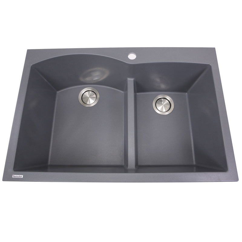 Nantucket Sinks 60/40 Double Bowl Dual-mount (image 6)