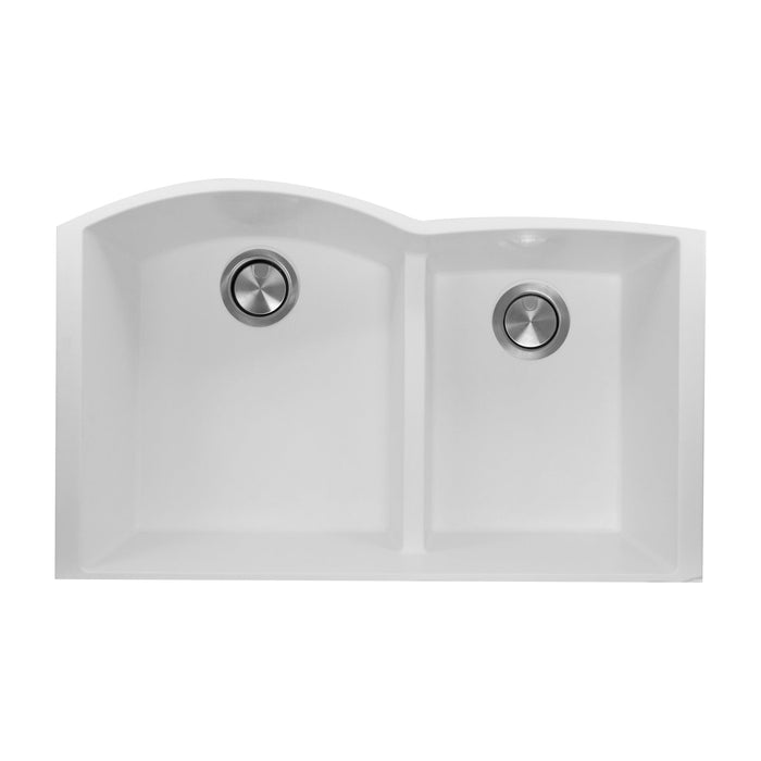 Nantucket Sinks PR6040 60/40 Double Bowl Undermount