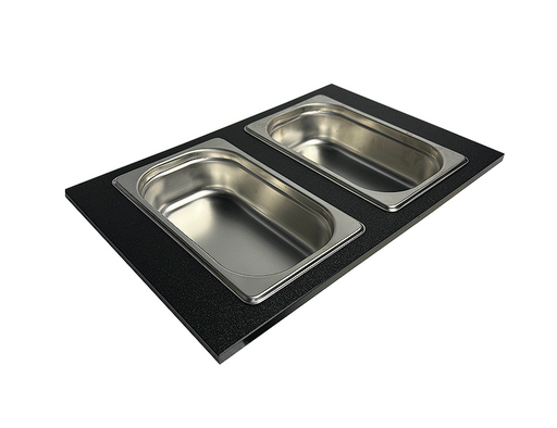 Nantucket sinks PS20B-REC2 Black hdpe cutting board