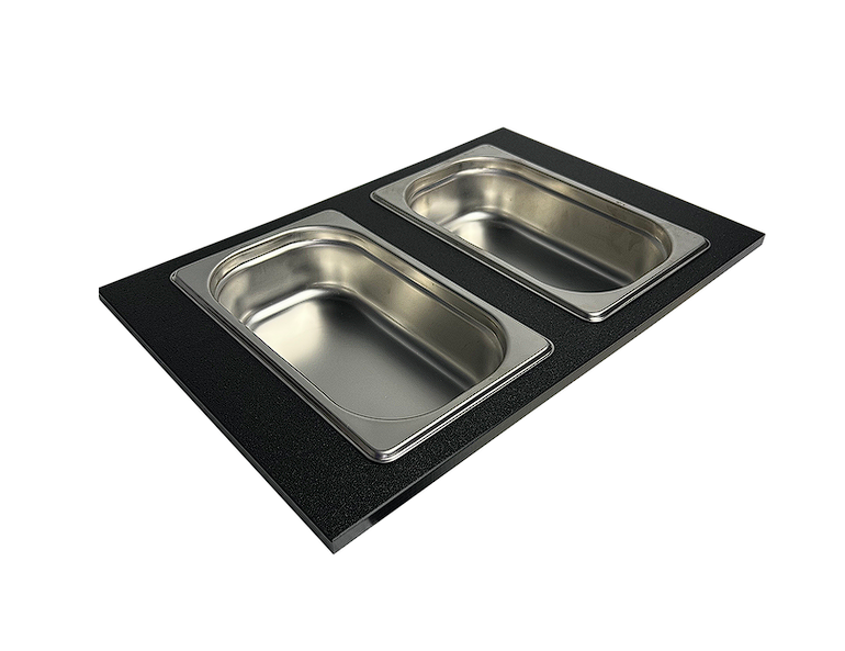 Nantucket sinks PS20B-REC2 Black hdpe cutting board