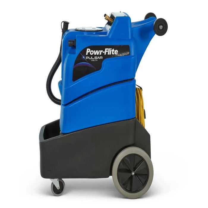 Powr-Flite Pulsar Delta side profile with large wheels.