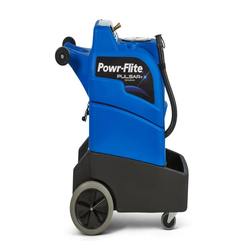 Powr-Flite Pulsar Gamma plus right side profile with large wheels.